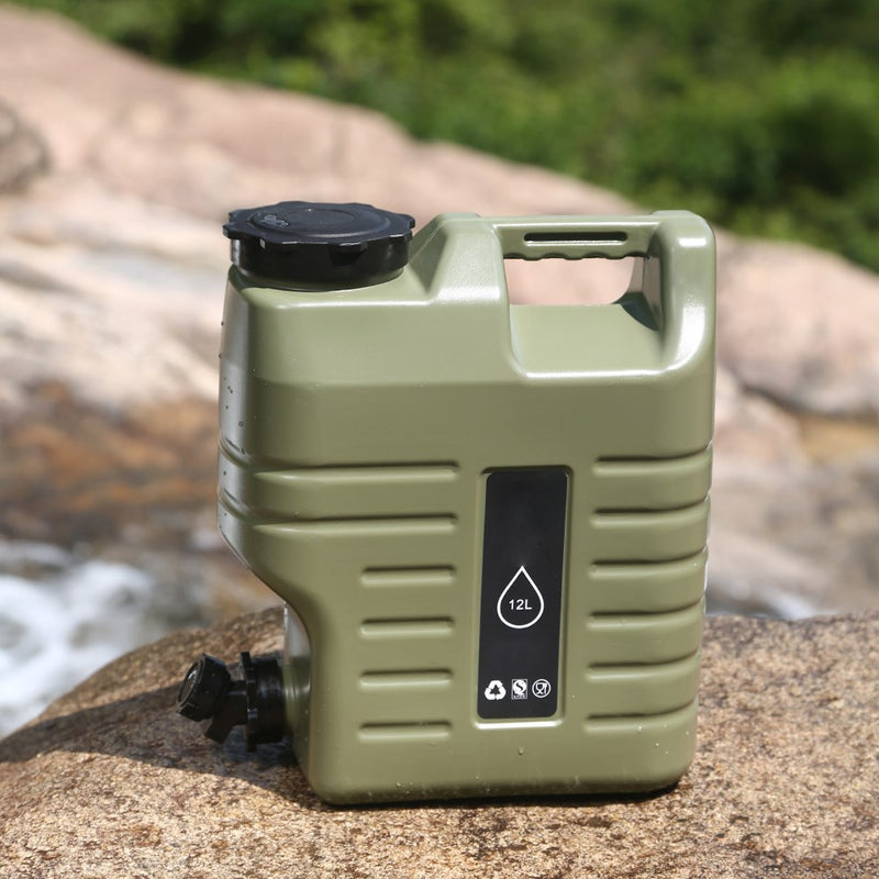 3,2-Gallonen-Campingwasserkanister mit Zapfhahn