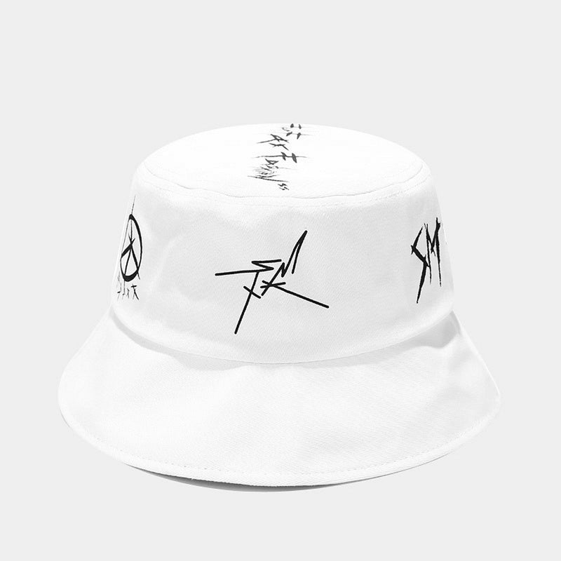graffiti cotton bucket hat, view 2 - MRSLM