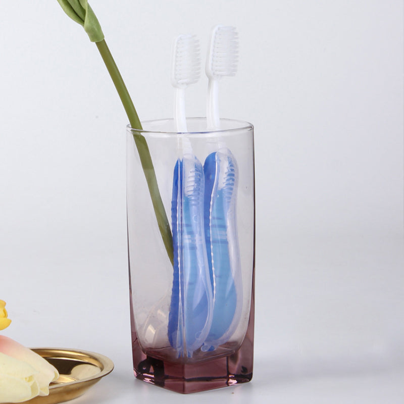 portable foldable travel toothbrush, view 6 - MRSLM