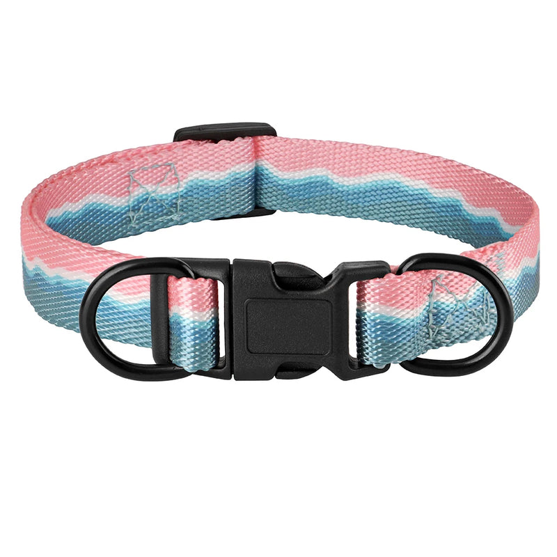 adjustable nylon dog collar, view 2 - MRSLM