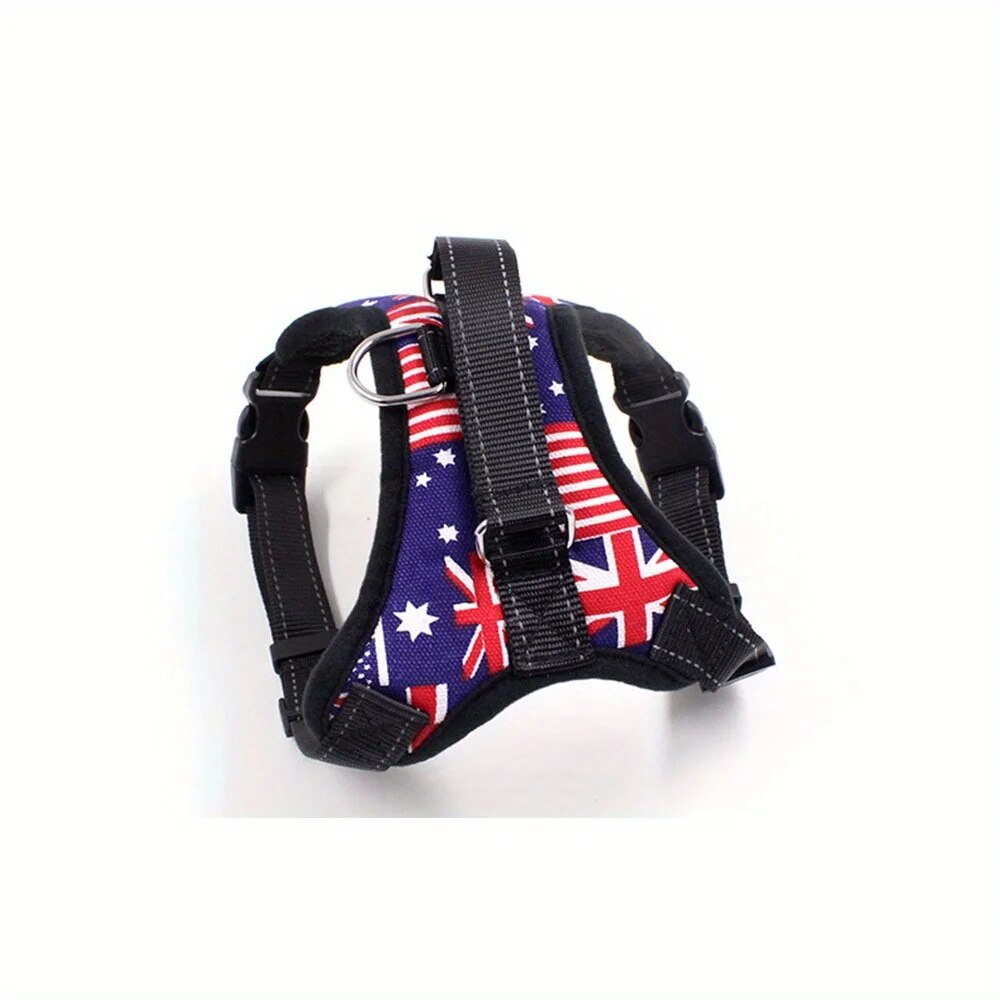Adjustable Reflective Dog Harness Vest