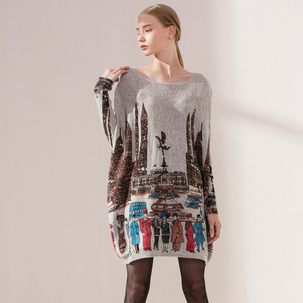 New European And American Style Loose Women's Pullover