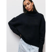 women's turtleneck sweater, view 6 - MRSLM