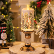 christmas candle light decoration, view 9 - MRSLM