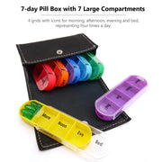 travel pill organizer, view 3 - MRSLM