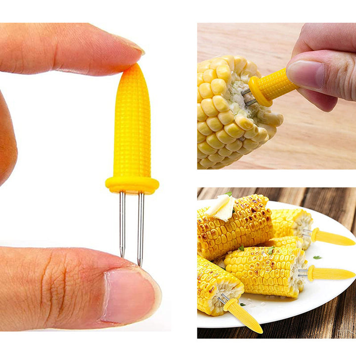 Stainless Steel Corn Holders