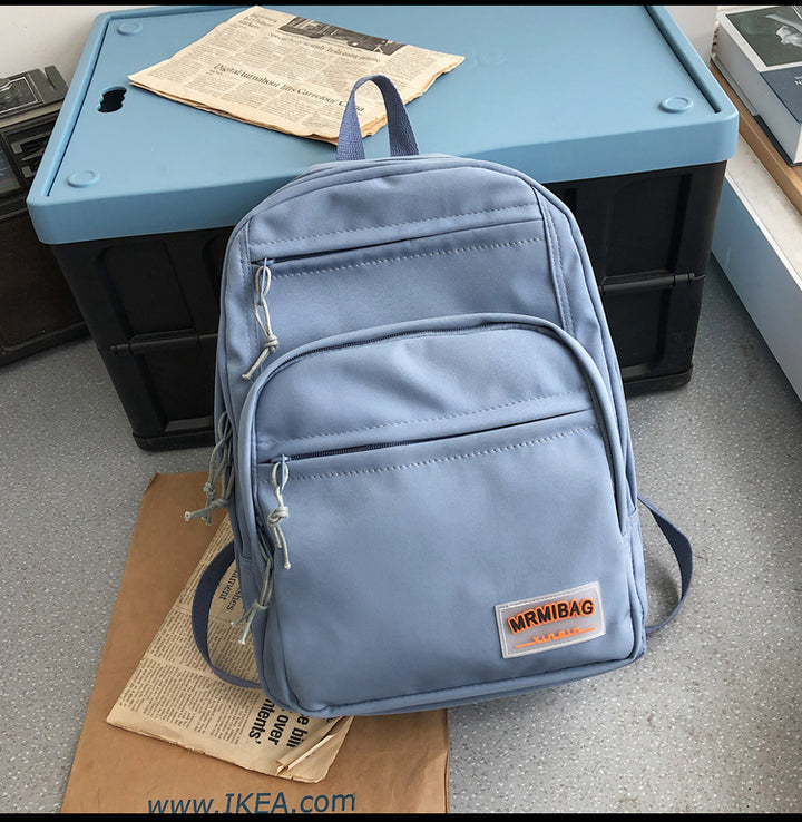 Schoolbag Female Summer Multi-layer Niche High School Backpack