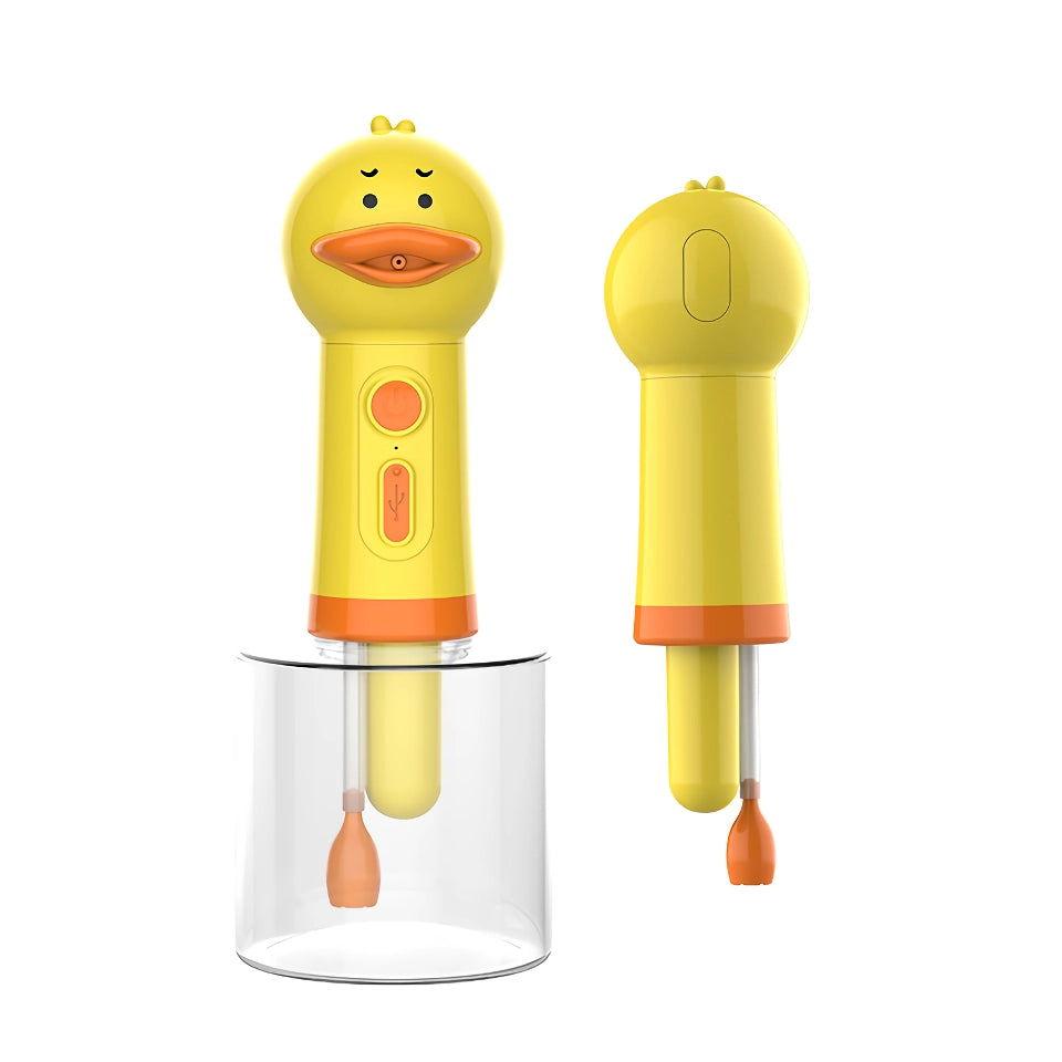 Yellow Duck Automatic Foam Soap Dispenser for Pets