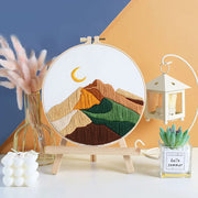 diy floral embroidery kit, view 11 - MRSLM