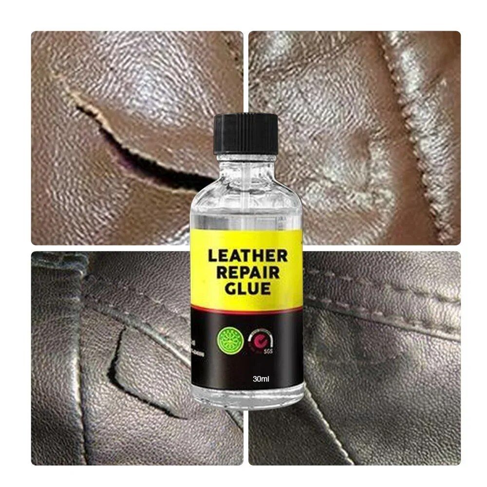 QuickFix Leather Repair Liquid: Auto & Apparel Leather Maintenance Solution