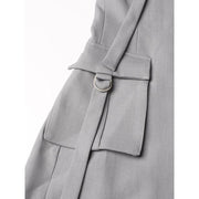 patchwork trench coat, view 6 - MRSLM