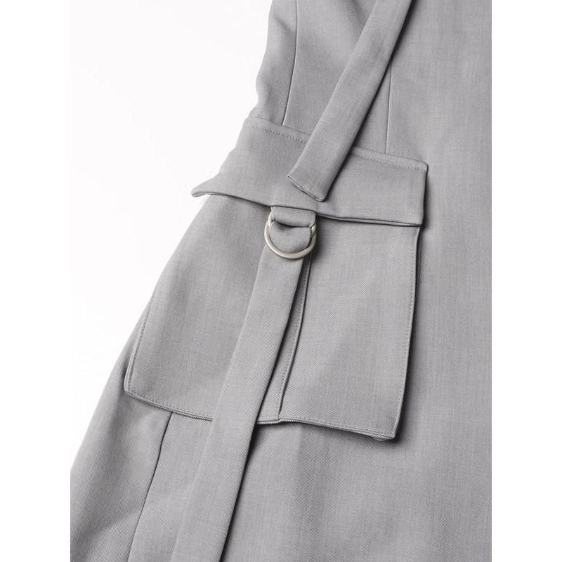 patchwork trench coat, view 6 - MRSLM