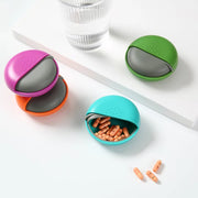 portable push-pull pill organizer - MRSLM