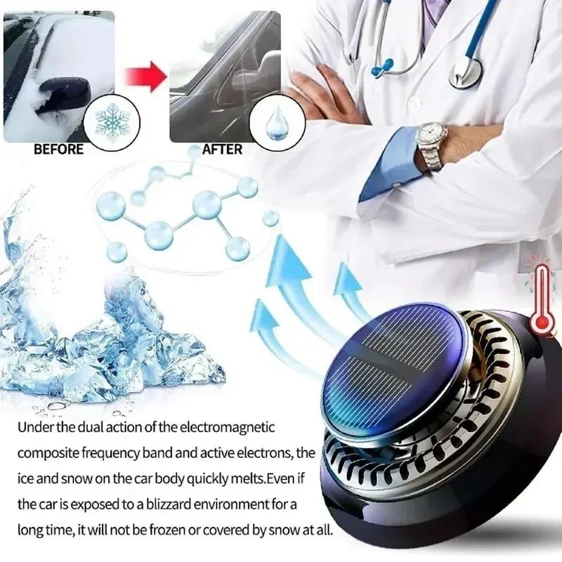 Electromagnetic Molecular Car & Home Essential Oil Diffuser with Antifreeze Properties