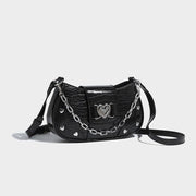 punk chain underarm purse - MRSLM