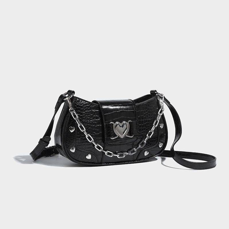 punk chain underarm purse - MRSLM