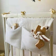 cotton baby crib organizer, view 5 - MRSLM