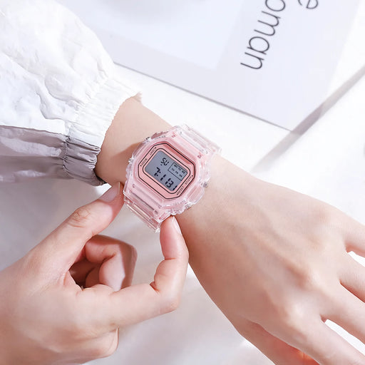 Women's LED digital square watch - MRSLM