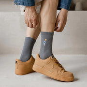 Embroidered astronaut space socks, view 11 - MRSLM