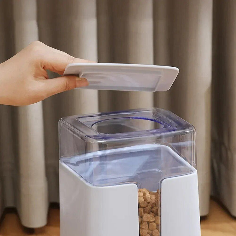 automatic pet feeder and water dispenser, view 7 - MRSLM