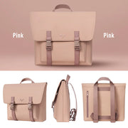 PU leather lightweight backpack for women, view 2 - MRSLM