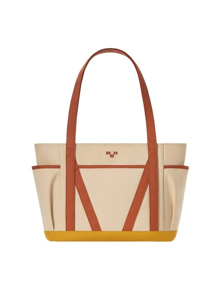large-capacity canvas tote bag, view 7 - MRSLM