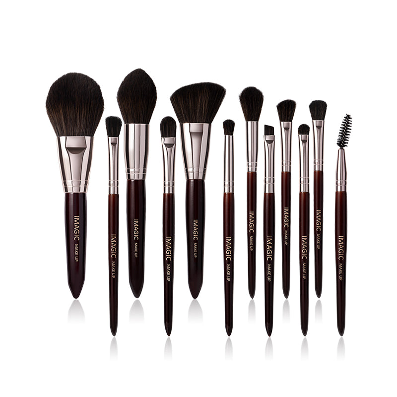 12-piece makeup brush set, view 2 - MRSLM