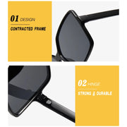 unisex oversized square sunglasses, view 14 - MRSLM