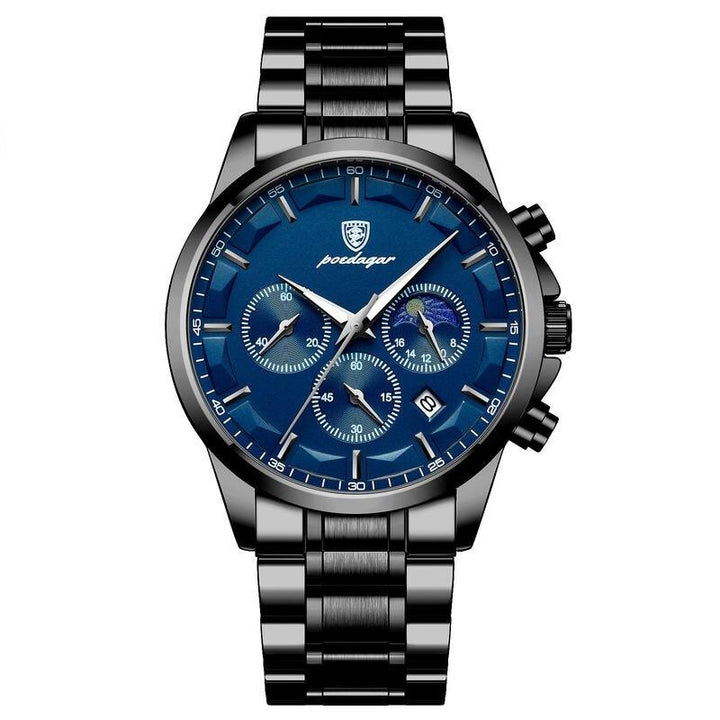 Quartz Chronograph Sports Watch: Luxury, Style, Functionality