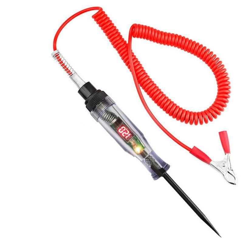 High-Quality Automotive Circuit Tester for Trucks: 6V-24V Voltage Diagnostic Probe Pen