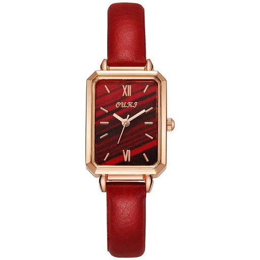 women's square dial watch, view 2 - MRSLM