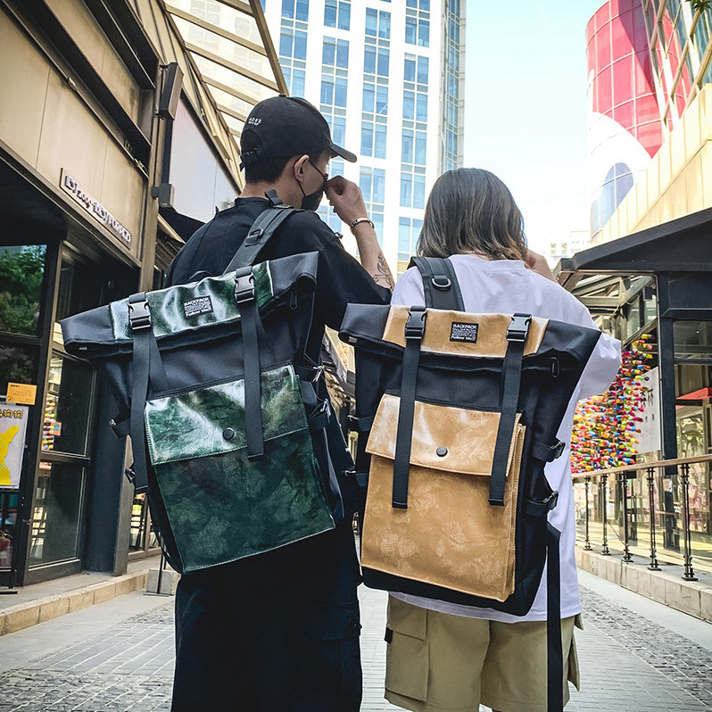 simple retro backpack - MRSLM