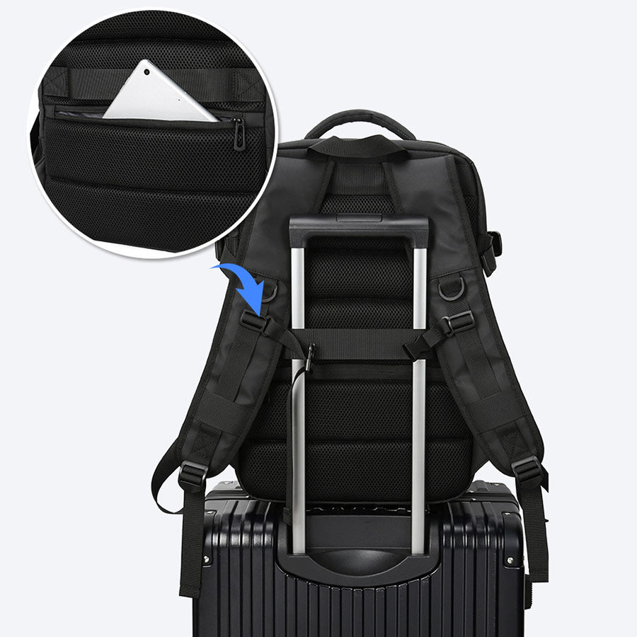 Multifunctional Large Capacity Expansion Waterproof Business Computer Backpack