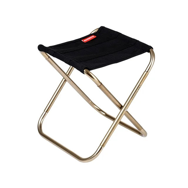 folding camping stool, view 2 - MRSLM