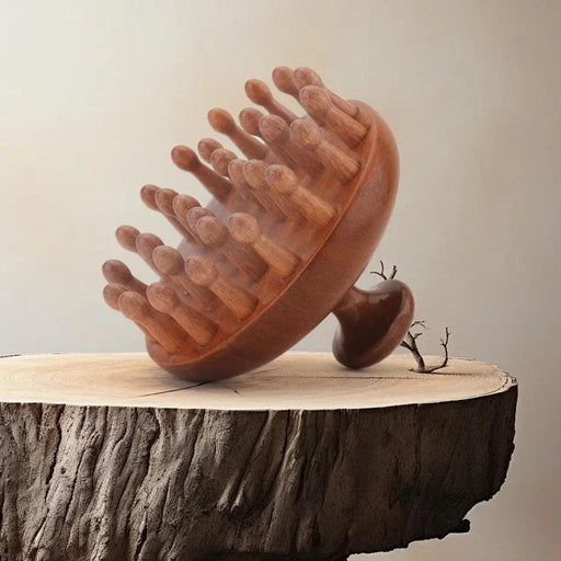 wooden massage comb - MRSLM