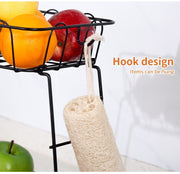 iron snack fruit storage basket, view 8 - MRSLM