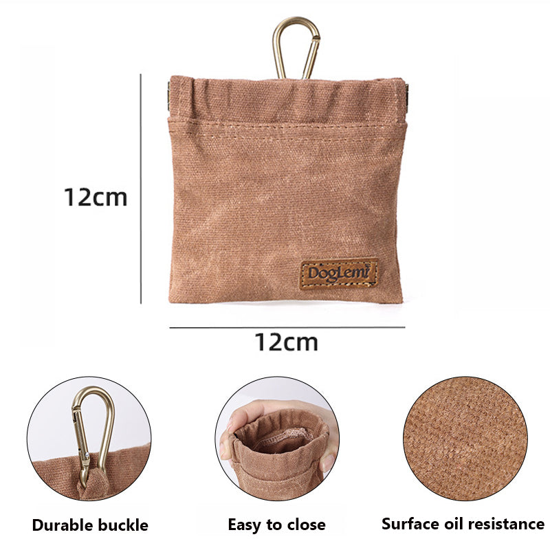 Portable dog training snack bag, view 9 - MRSLM