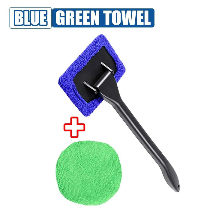 Long-Handle Car Window Cleaning Brush Kit