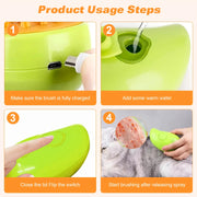 electric spray pet grooming brush, view 8 - MRSLM