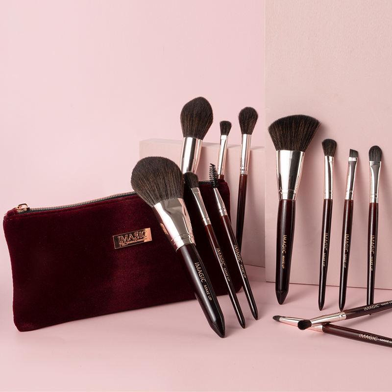 12-piece makeup brush set - MRSLM