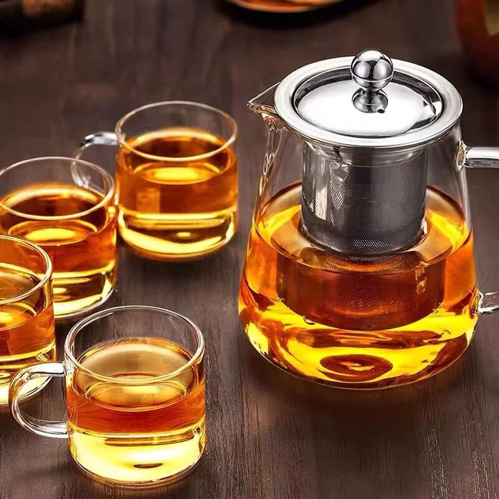 Glass Teapot Set: Elegant Kung Fu Teawear for Exquisite Tea Moments