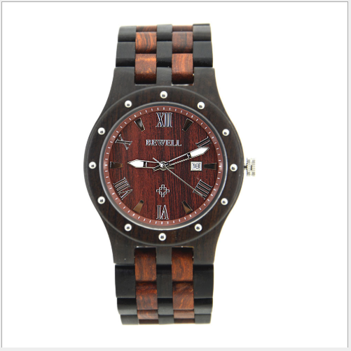 classic wooden watch red sandalwood - MRSLM