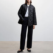 women's quilted padded coat, view 3 - MRSLM