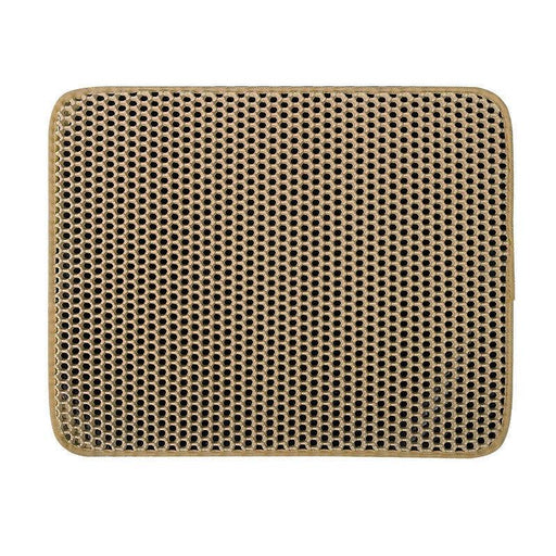 double layer cat litter mat, view 2 - MRSLM