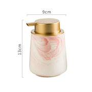 ceramic foaming soap dispenser, view 3 - MRSLM