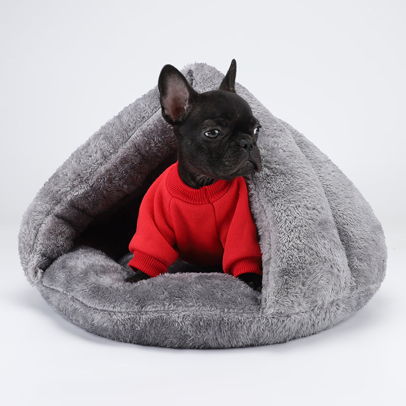 Gemütliches Plüsch-Hundebett