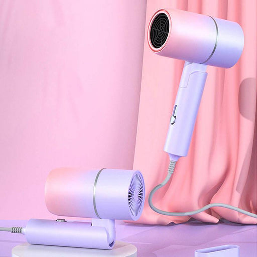 Portable folding hairdryer with carrying bag - MRSLM