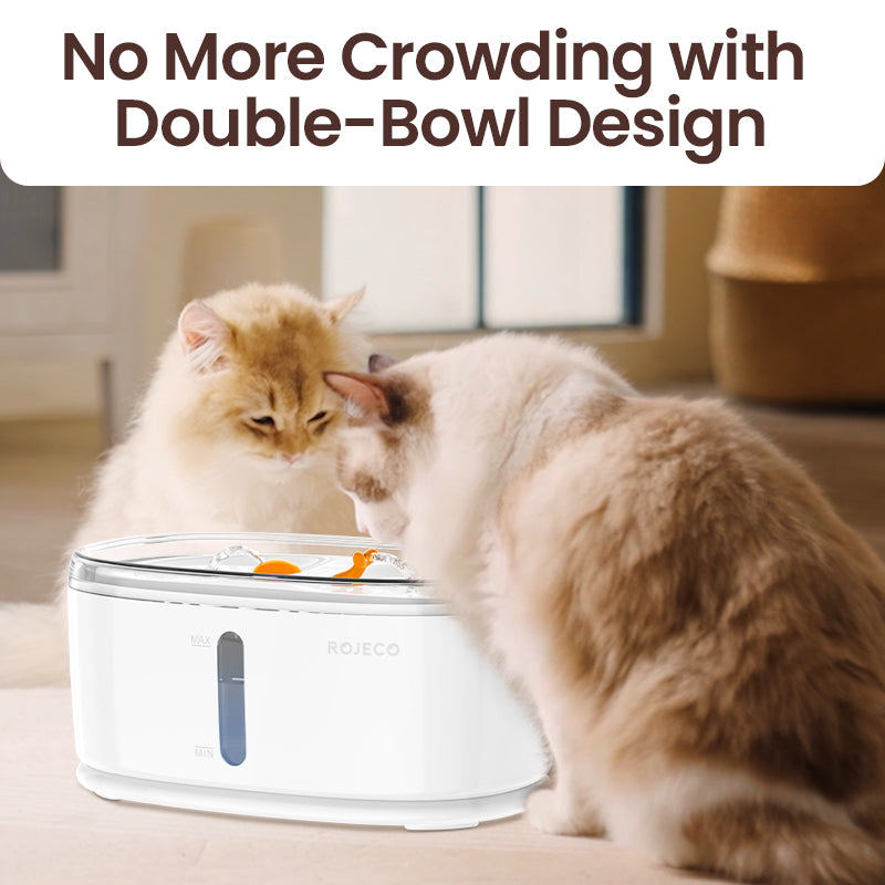 automatic wireless pet water fountain, view 5 - MRSLM