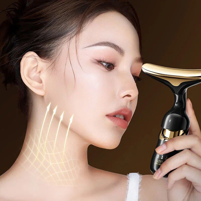 Massageador facial 3 em 1