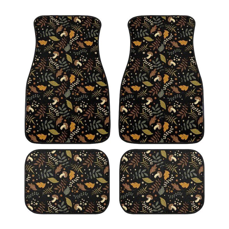 Bohemian Patterned Classic Car Floor Mats